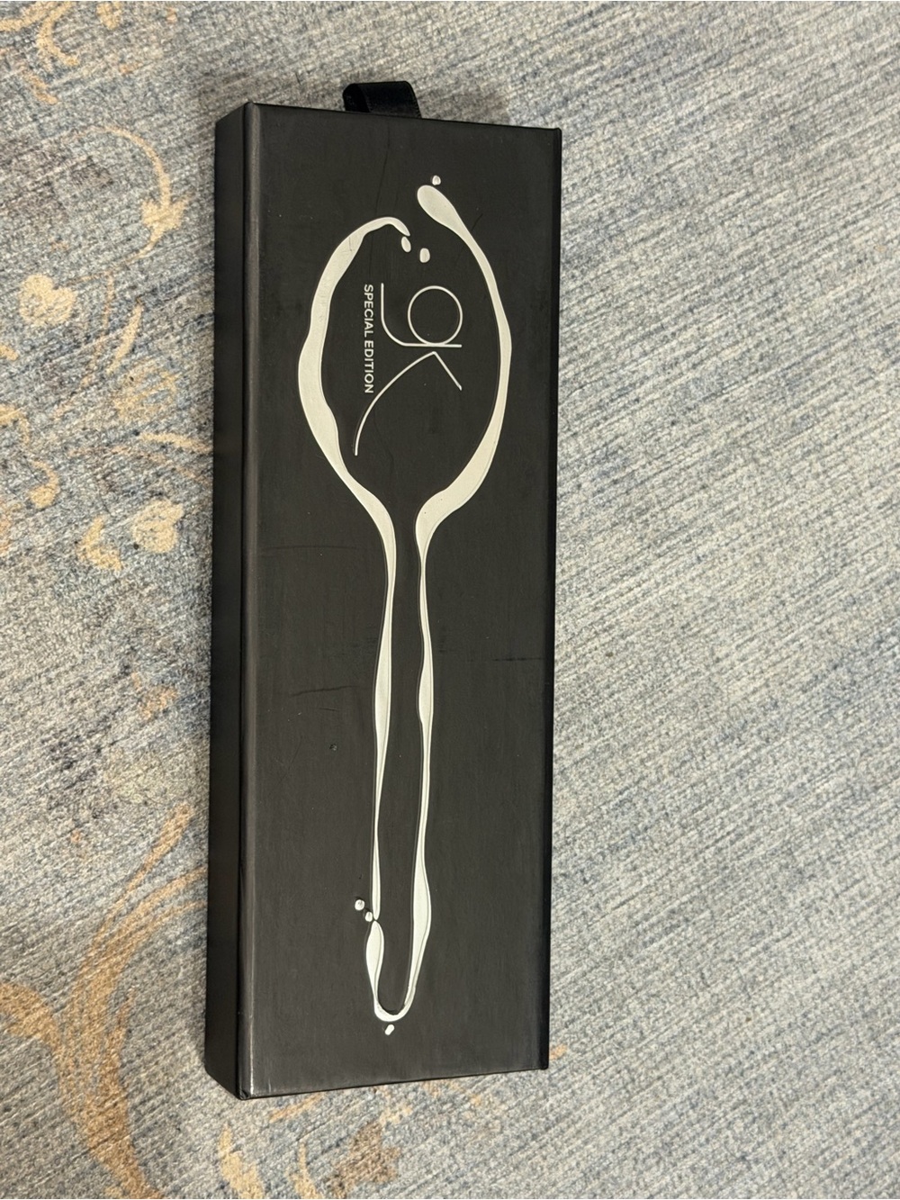 Pewter serving spoon
